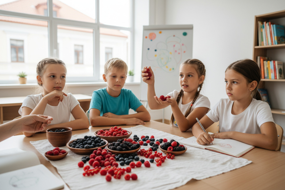 Ягоди як тема для словникової, мовної та пізнавальної роботи