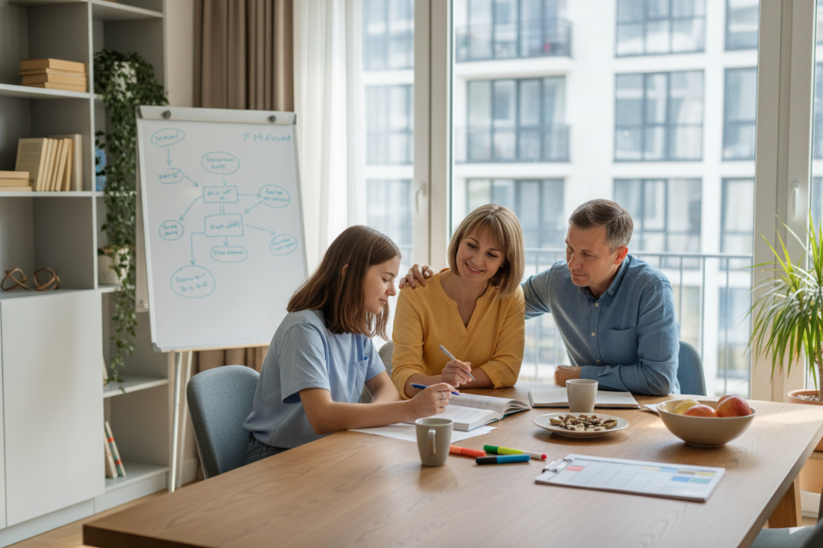 Приклади щоденних ситуацій, у яких розмова, планування й спокійна підтримка допомагають підлітку вчитися впевненіше