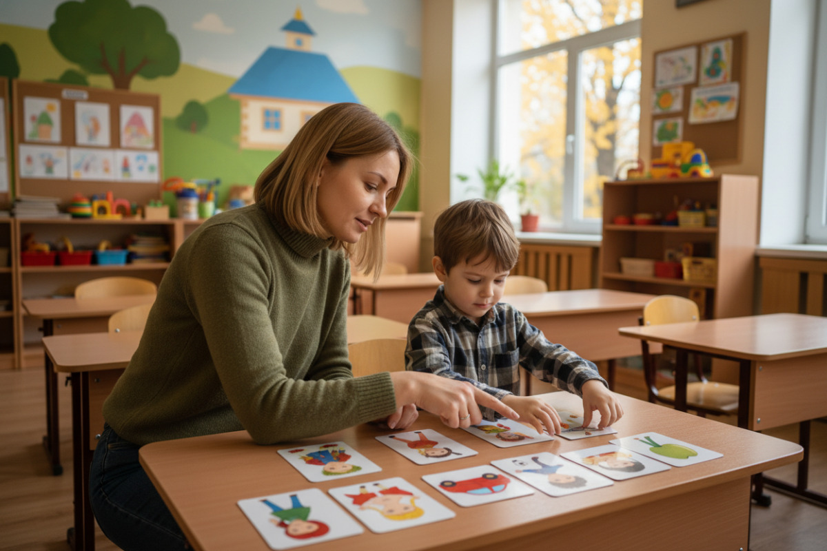 П’ять навчальних ситуацій, у яких дитина вчиться розпізнавати, добирати й правильно вживати займенники.