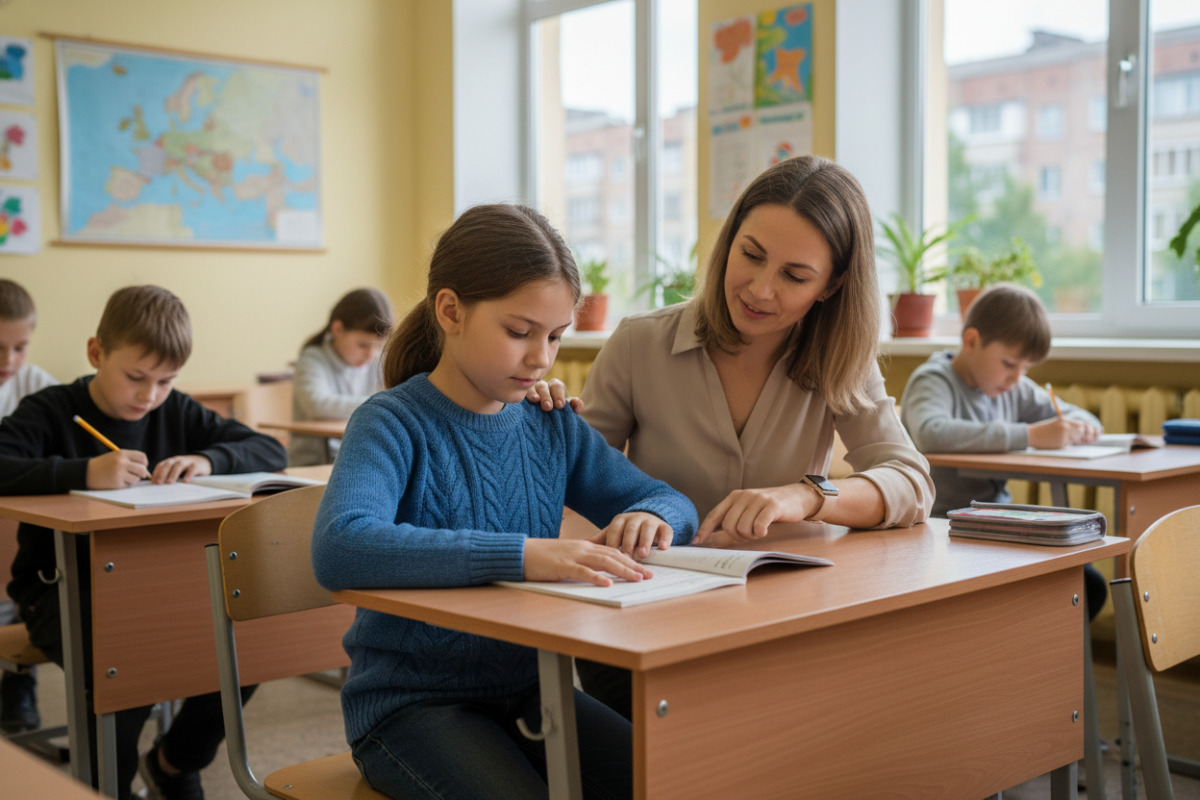 Після перерви дитині потрібен час, щоб знову увійти в навчальний ритм.