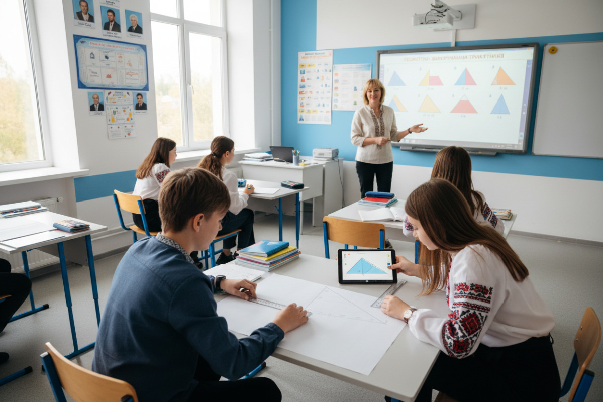 П’ять навчальних ситуацій, які допомагають побачити теорему косинусів не як набір символів, а як робочий алгоритм