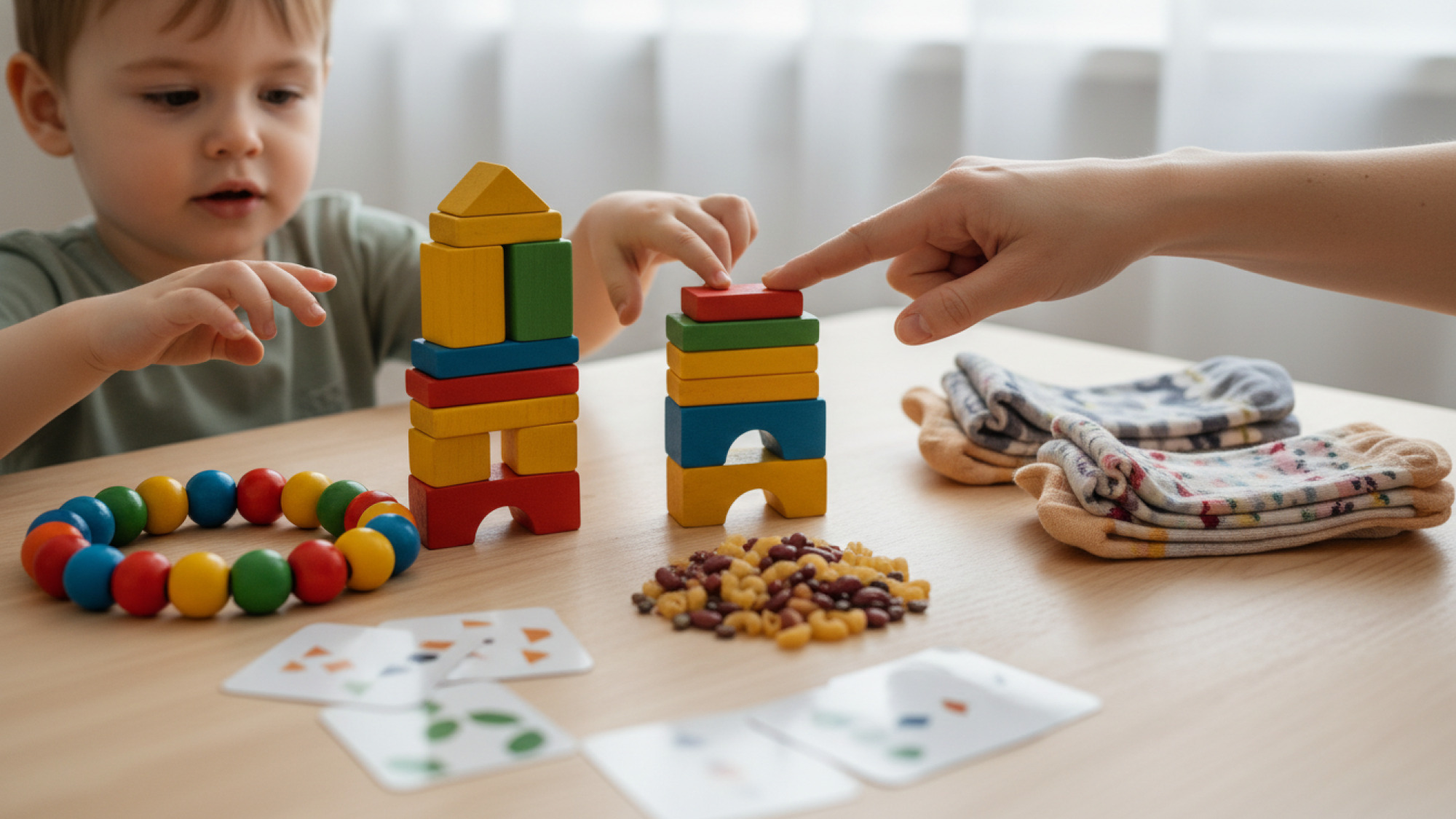 Як навчати дитину лічбі через гру з повсякденними речами