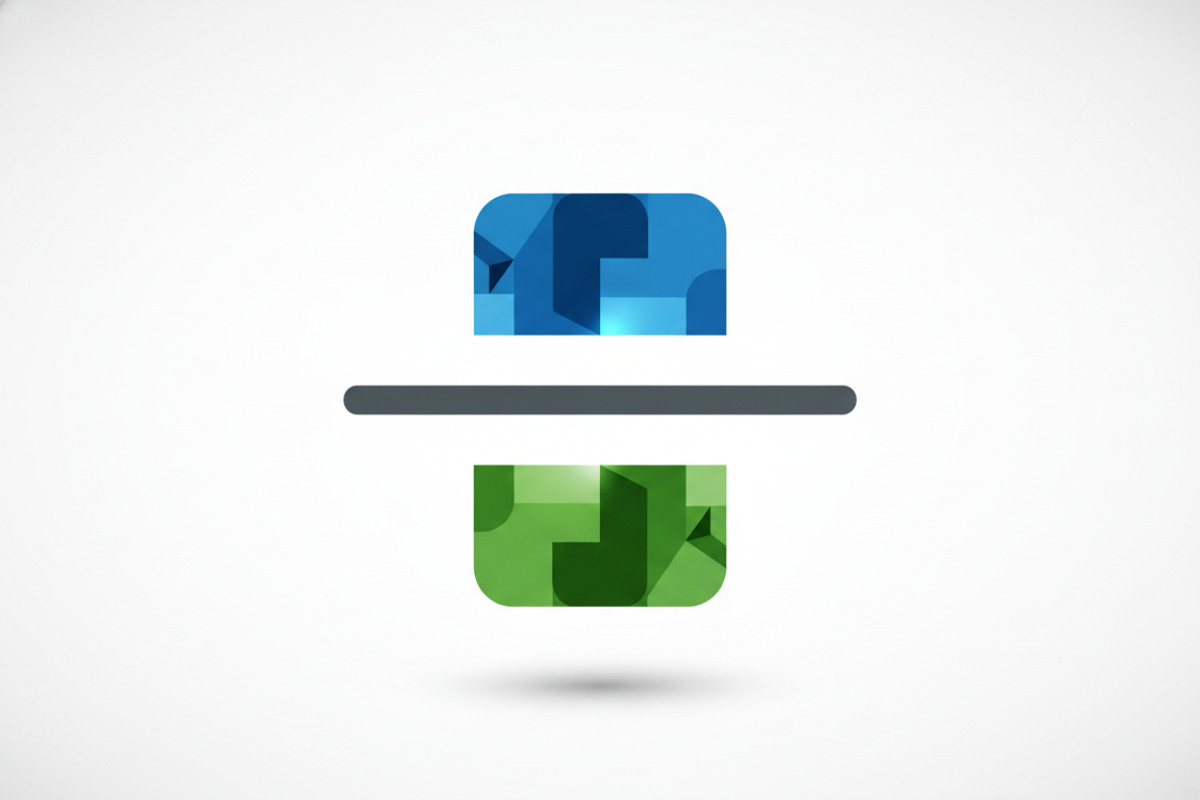 Схема дробового числівника з чисельником і знаменником