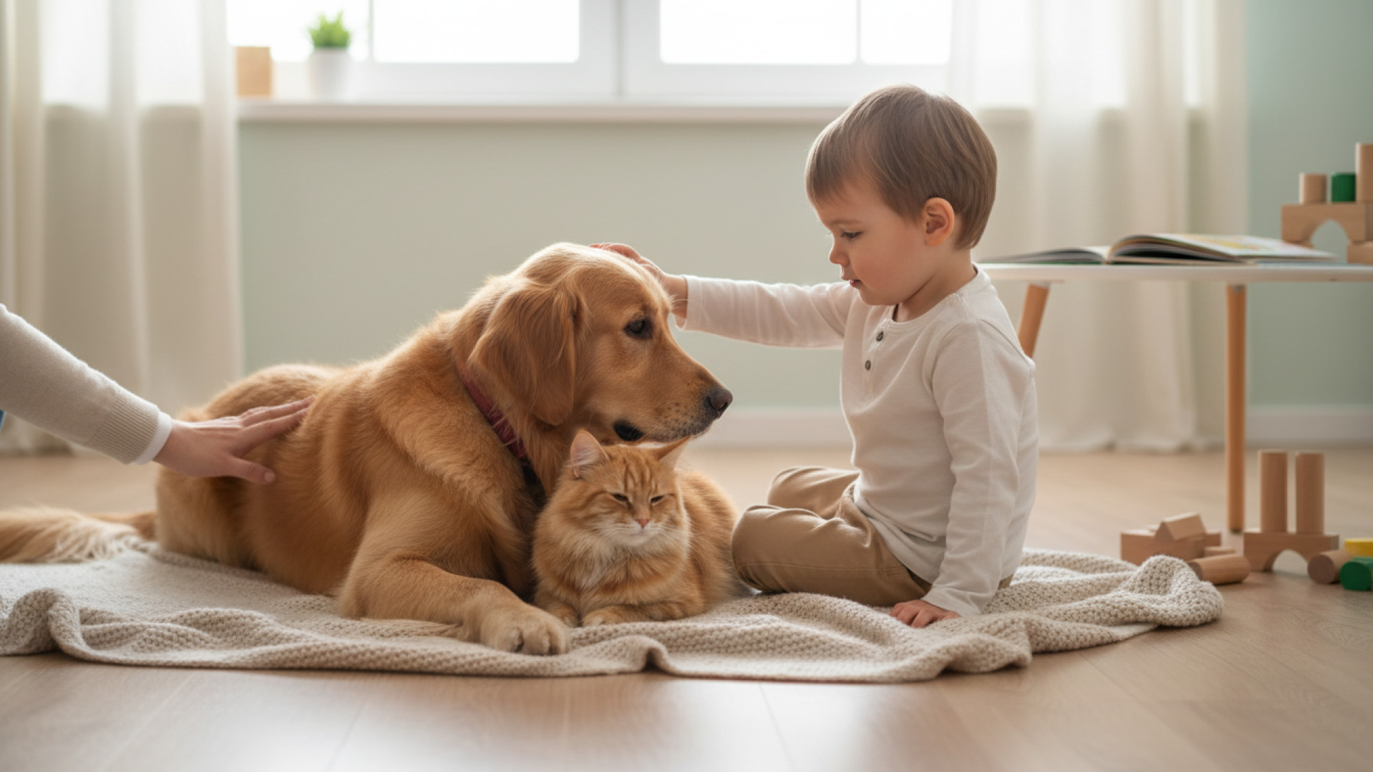 Як кіт або собака допомагають дитині розвивати емоційний інтелект