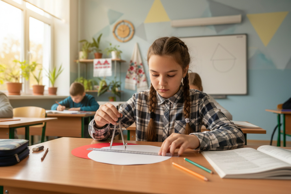 Радіус, діаметр, формула та практичні етапи обчислення площі круга