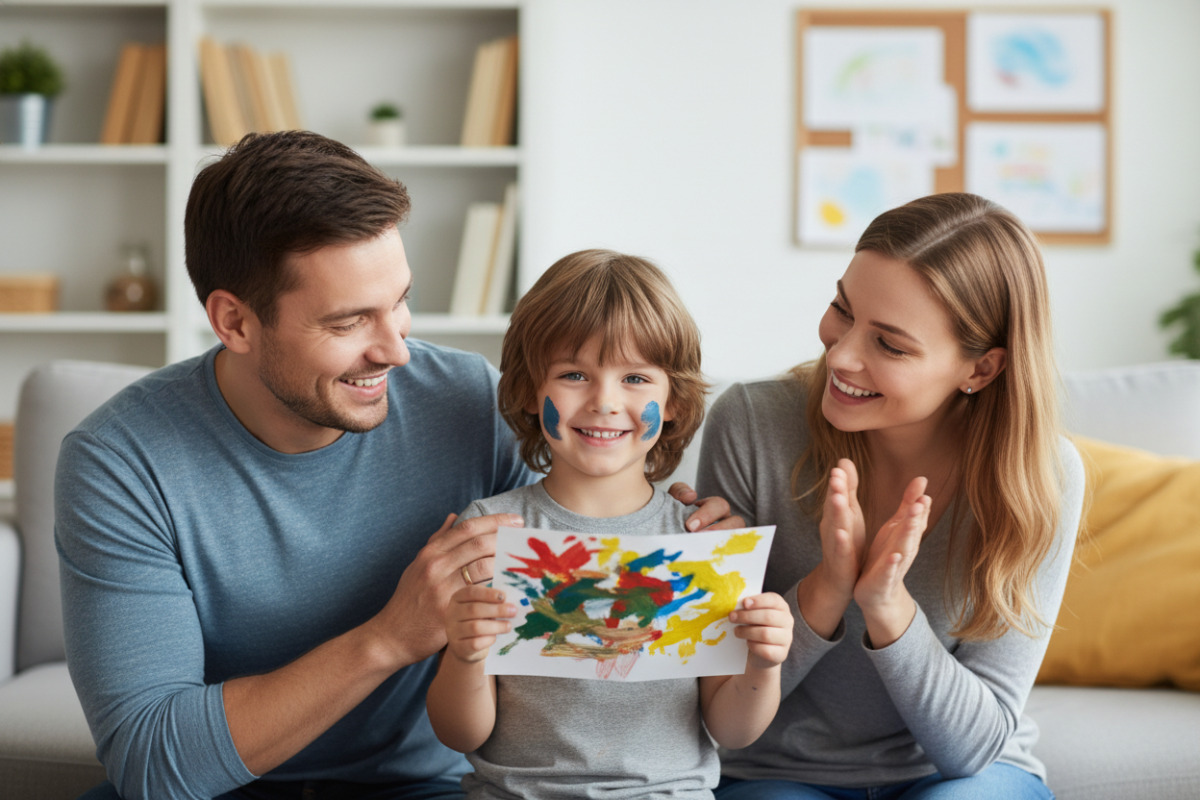 Батьки хвалять дитину за зусилля, а не за оцінку