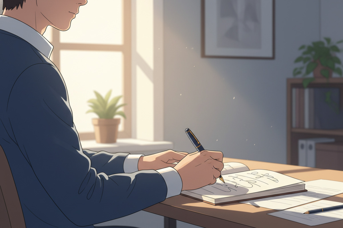 Зручна поза й світло часто одразу покращують охайність письма.