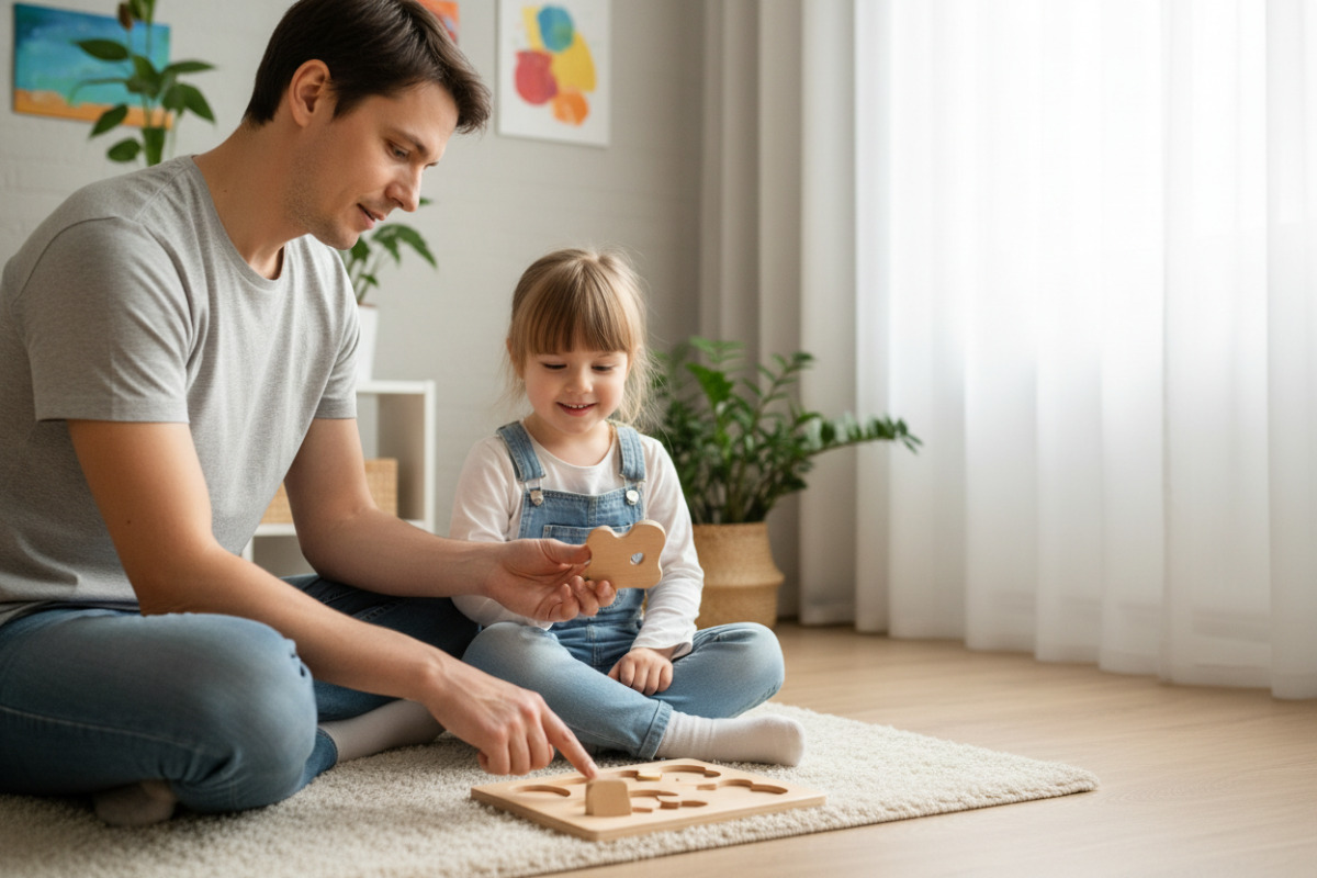Спокійний дорослий допомагає дитині швидше повернути фокус.