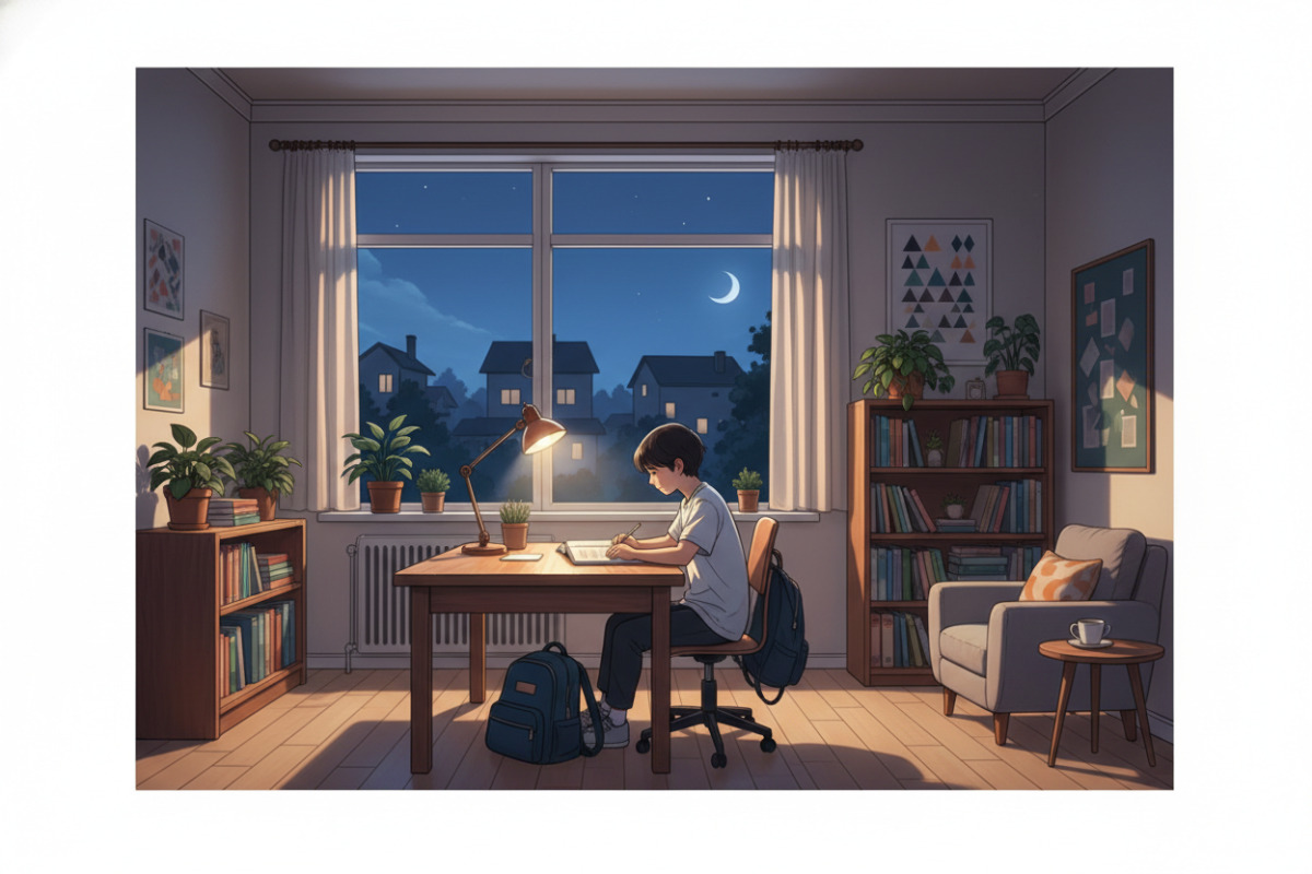 Сон і передбачуваний вечірній ритм напряму підтримують фокус у школі.