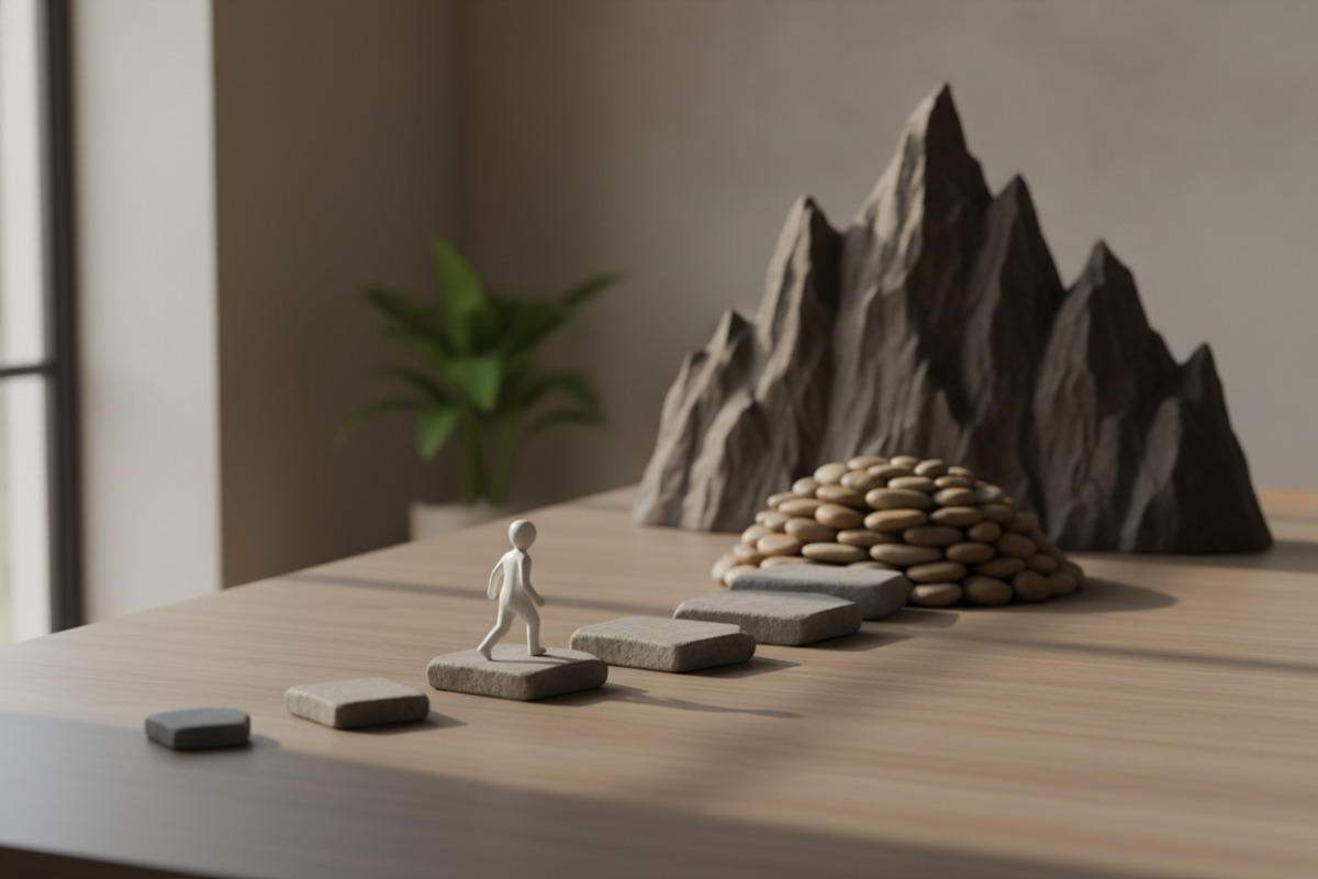 Домашнє як план: невеликі кроки легше виконати, ніж «велику гору».