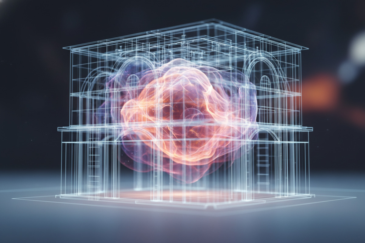 Зовнішня структура (план) підміняє внутрішню, яка ще формується.