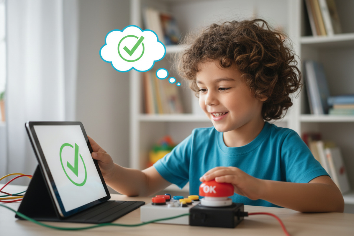 Перевірка відповіді знижує тривогу: дитина бачить, що може контролювати результат.