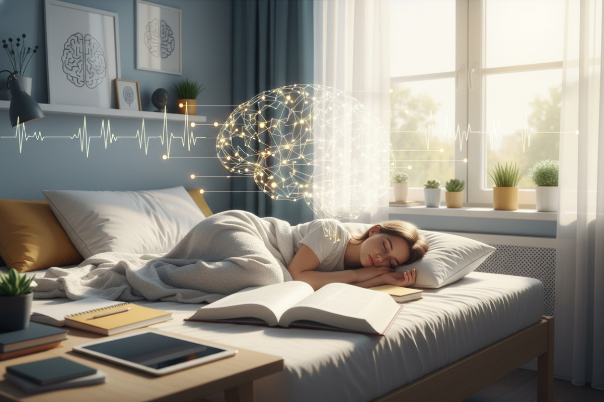 Сон підсилює пам’ять і концентрацію, тому це теж навчальна стратегія