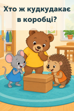 Хто ж кудкудакає в коробці?