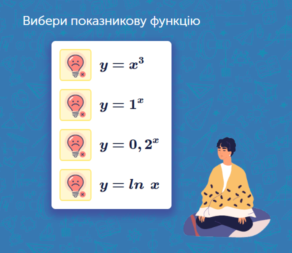 - Показникова функція